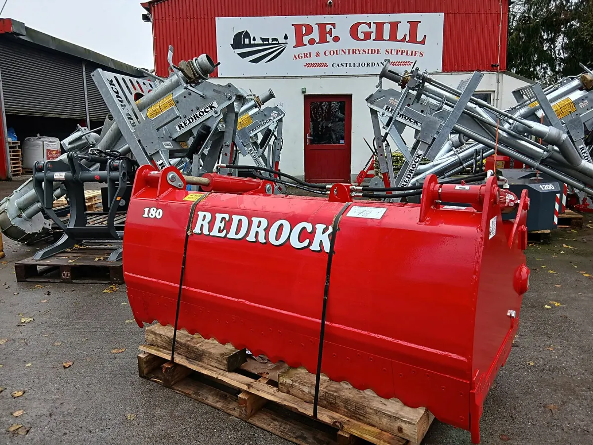 NEW REDROCK 180/85 BLOCKCUTTER / SHEAR GRAB - Image 1