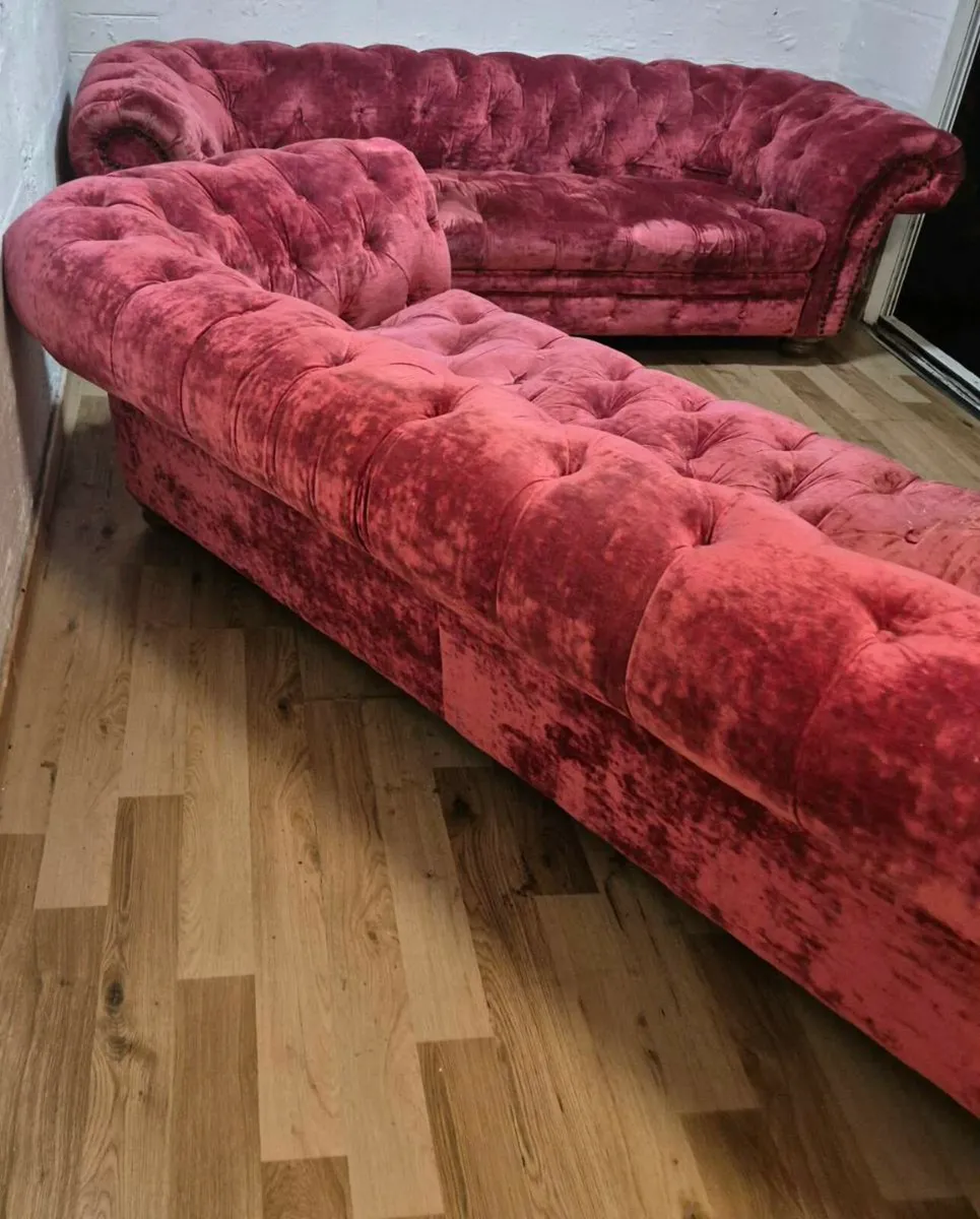 Matching Chesterfields,Dublin Delivery - Image 3