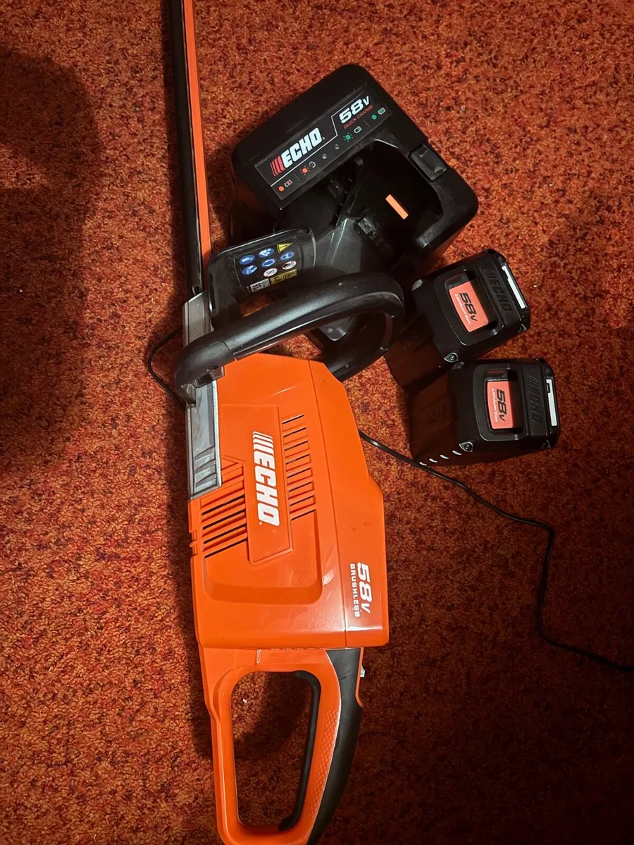 Echo 58v hedge trimmer - Image 1