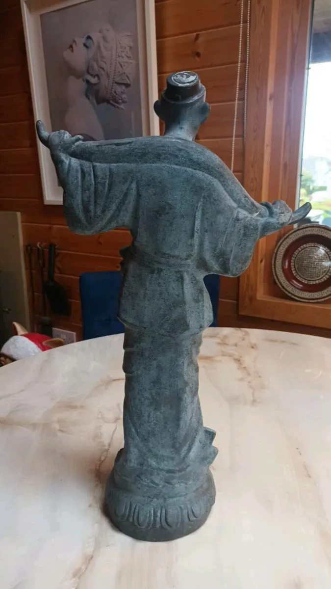 Chinese garden ornament, heavy, not stone D18 - Image 3