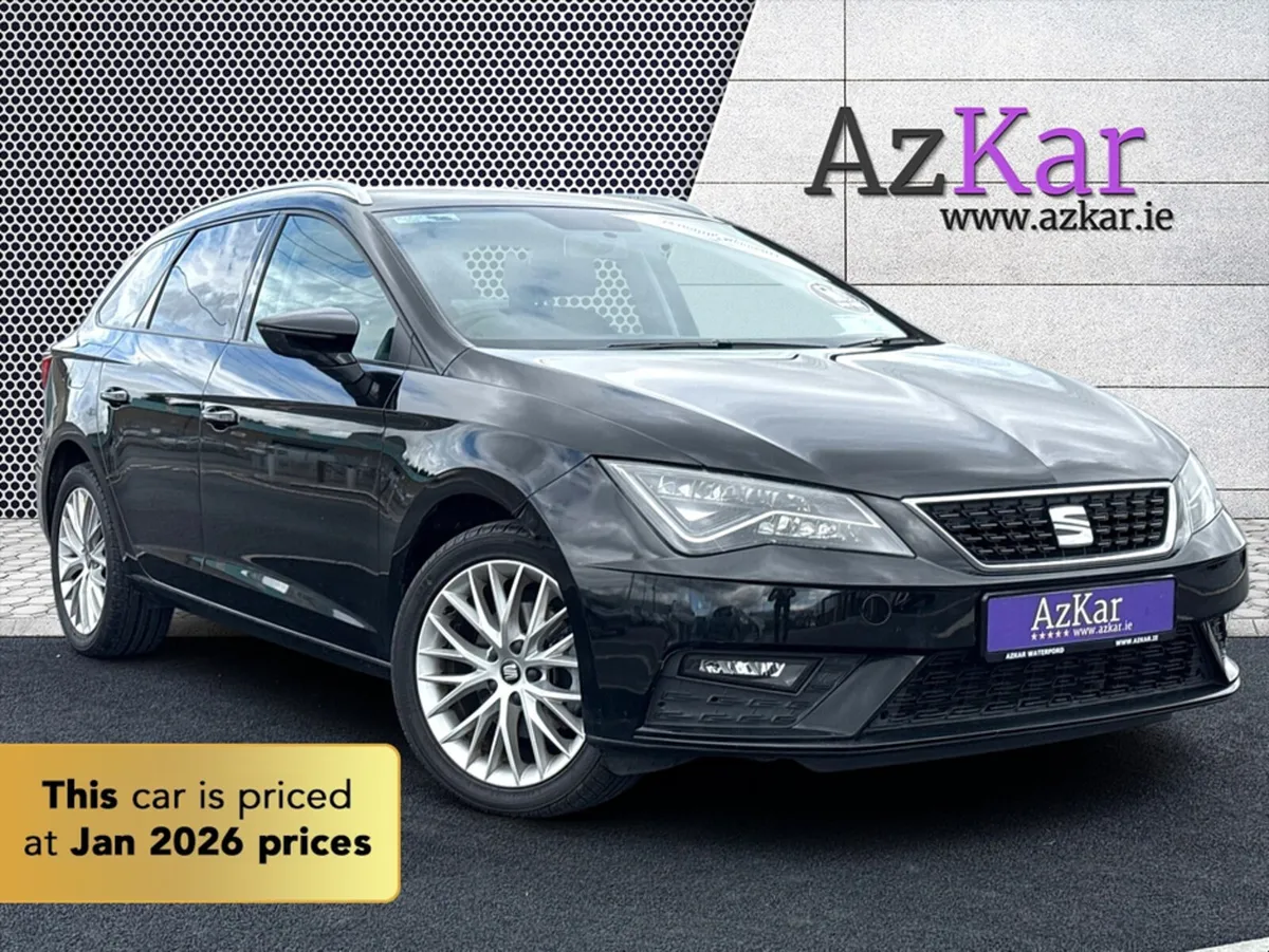 SEAT Leon 2020 ST 1.6 TDI 115HP 5DR €88 P/W WITH N - Image 1