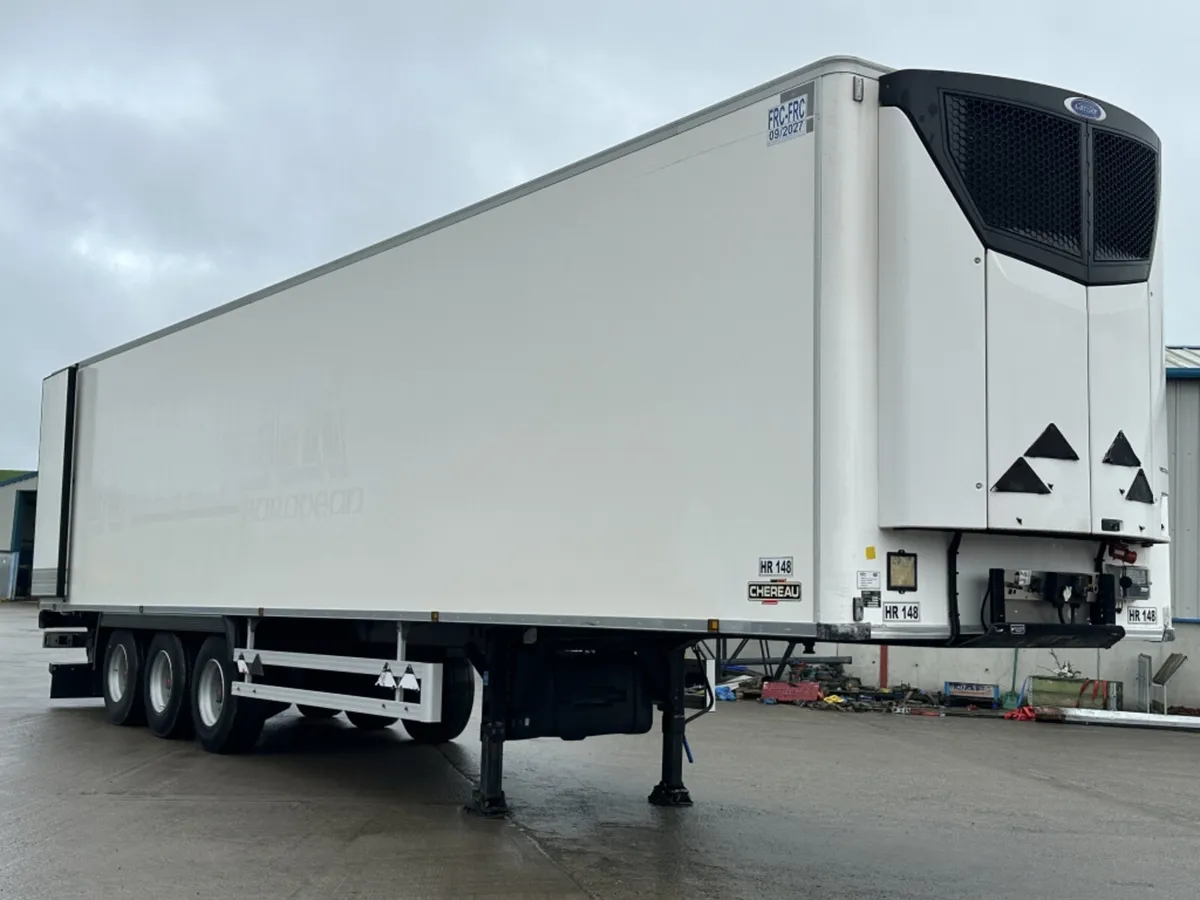2021 CHEREAU TWIN TEMP FRIDGE TRAILER - Image 3
