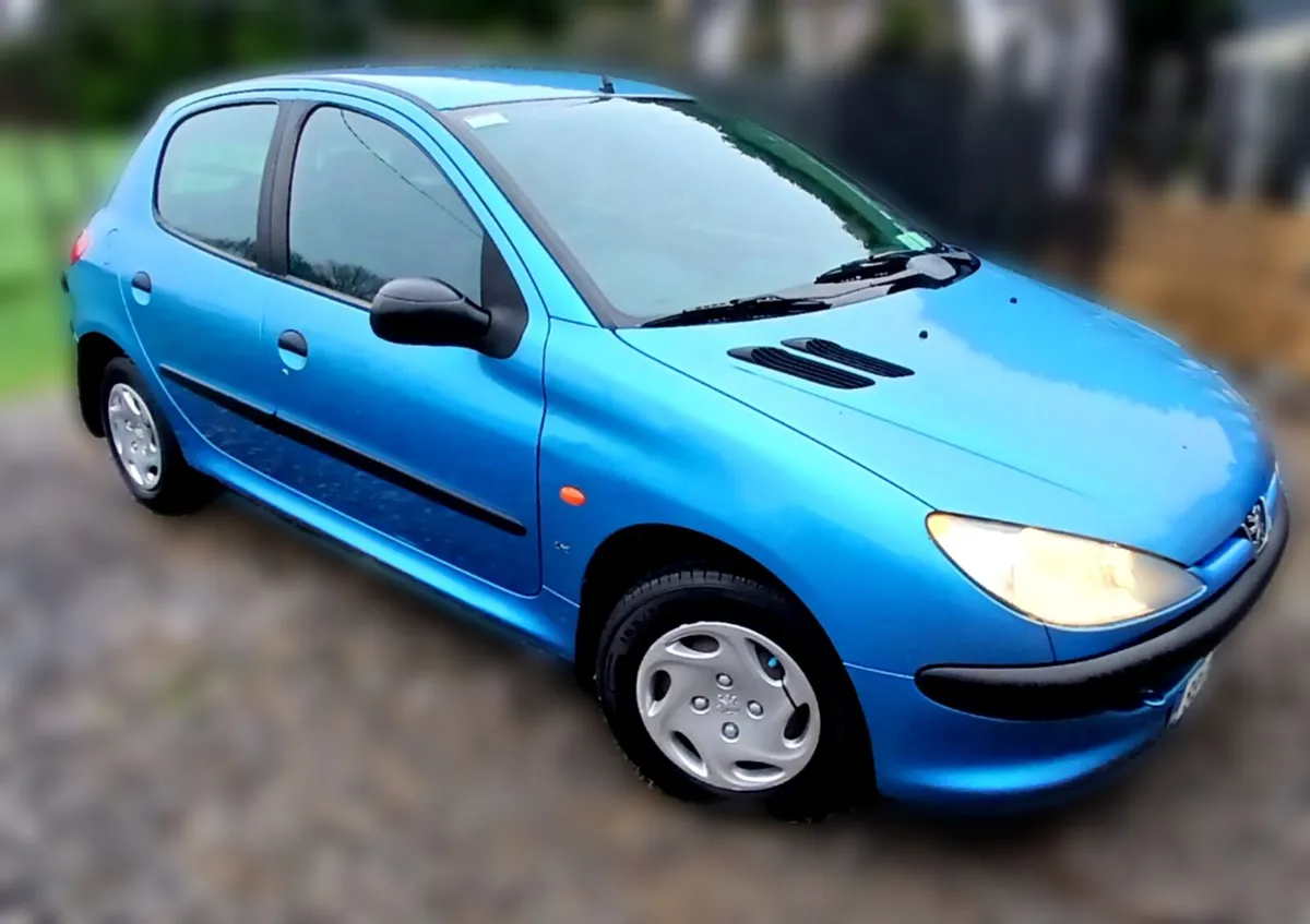 Peugeot 206 Lx 1.4 Fsh Tax New Nct - Image 1