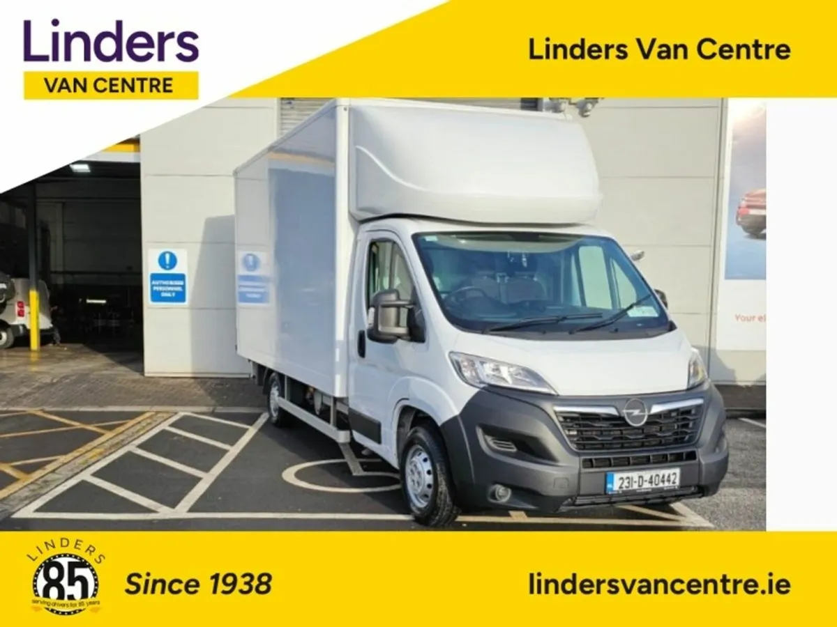 Opel Movano 3.5T BOX BODY 750KG TAILLIFT - Image 1