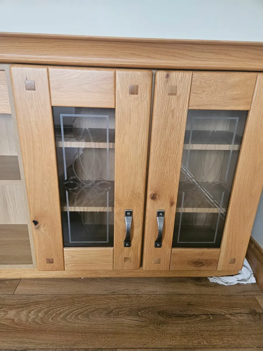 Shaker style kitchen display wall unit - Image 3