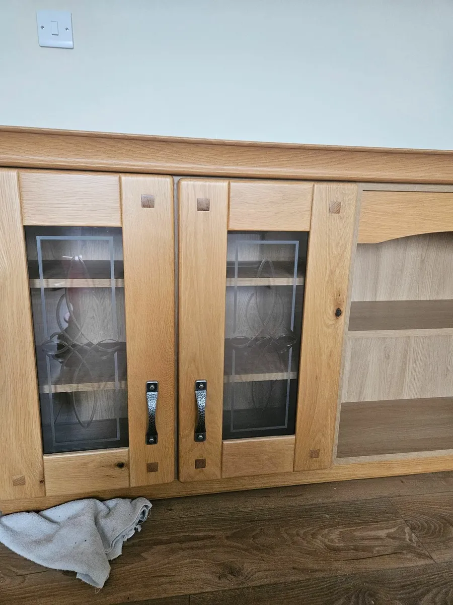 Shaker style kitchen display wall unit - Image 4