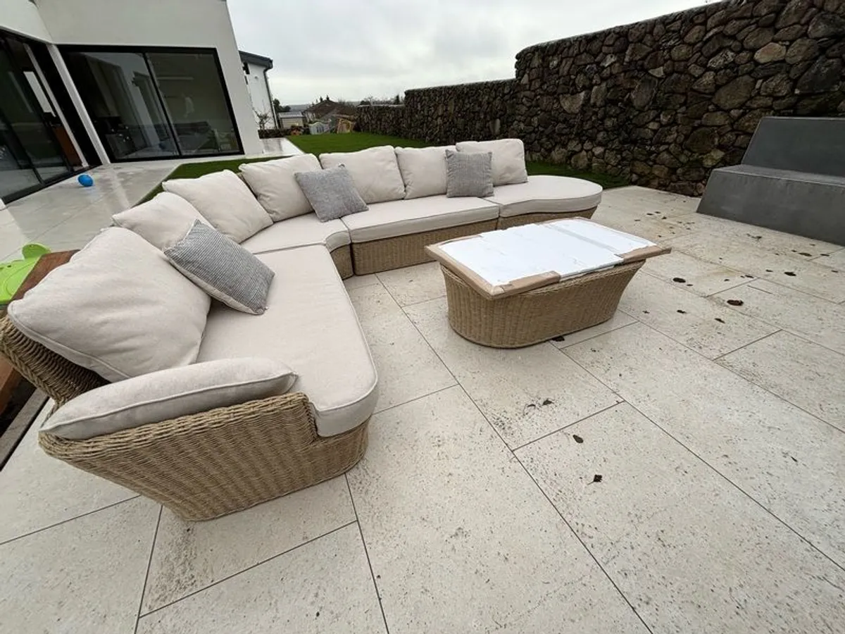 Albany Corner Sofa Garden Set - Image 4