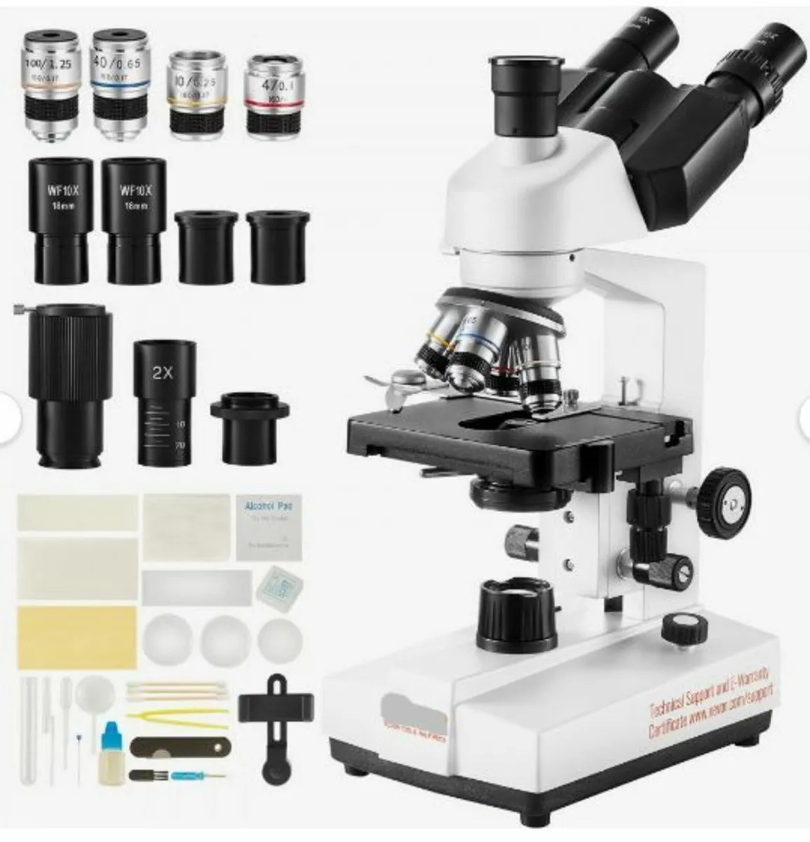 Compound Trinocular Microscope 40X-2500 - Image 1