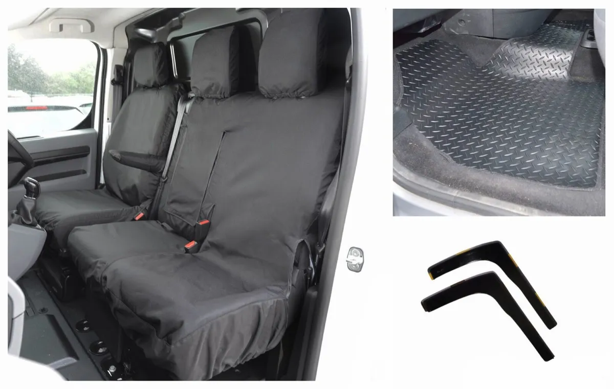 Van Wind Deflectors - Seat Covers & Rubber Mats - Image 1