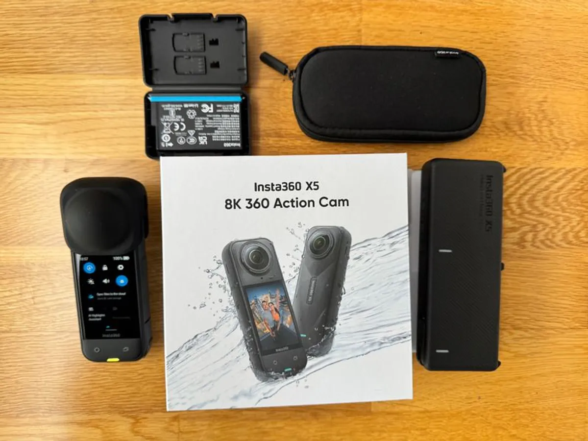 Insta360 X5 + Insta360 FlexiCare - Image 1