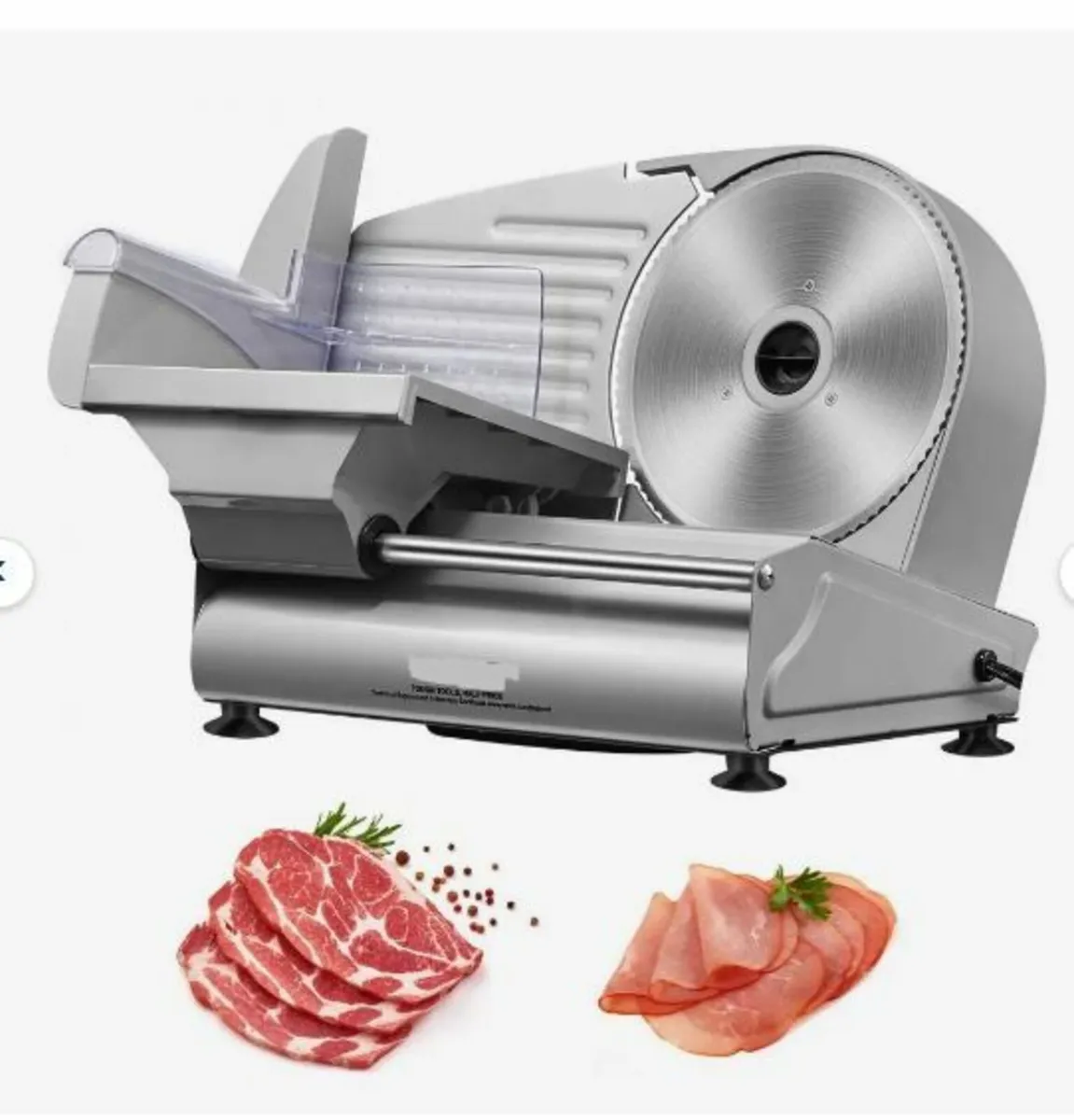 Meat Slicer, 180W Electric Deli Food Slicer - Image 1