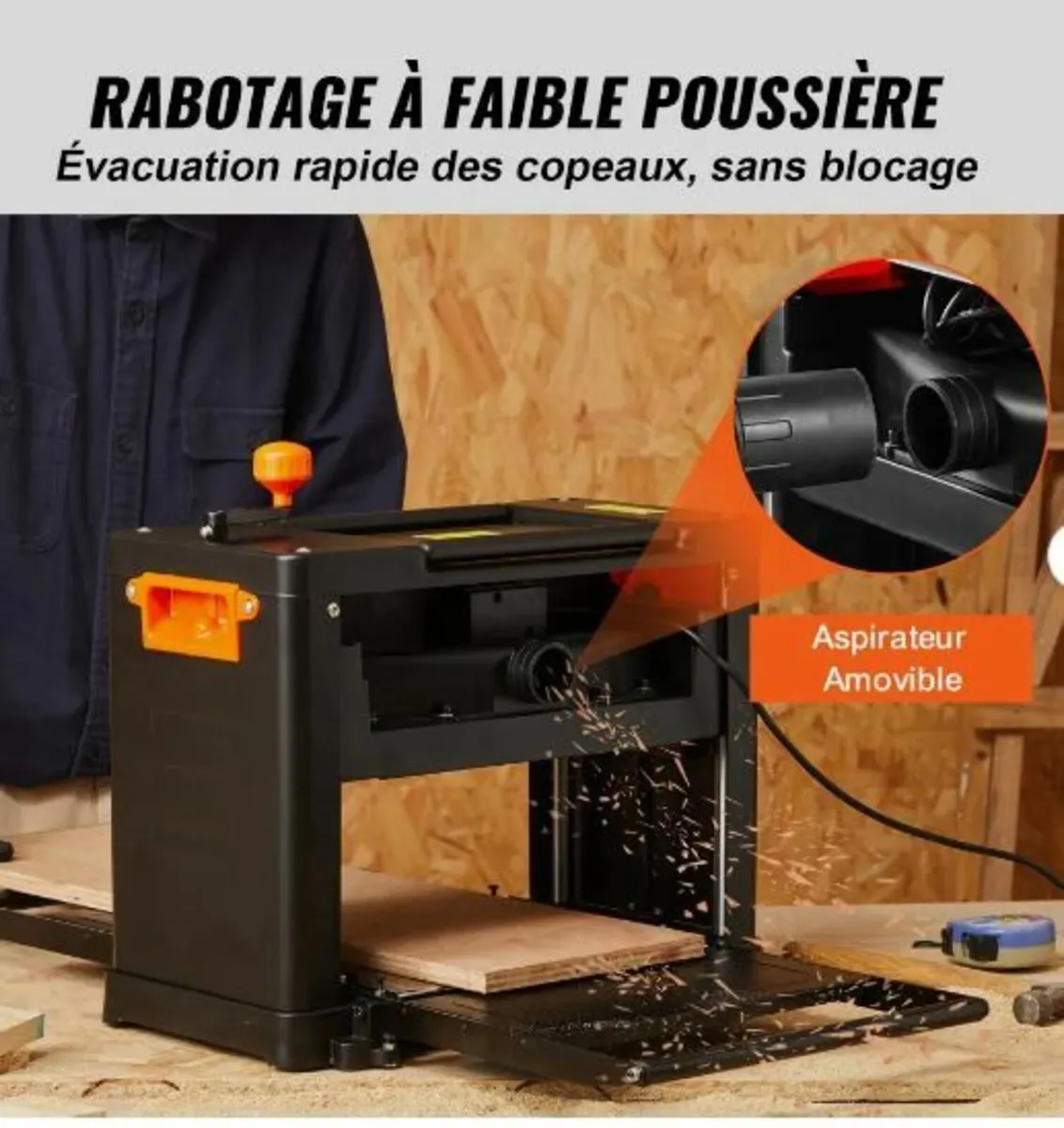 hickness Planer, Two Speed, 33 cm - Image 1