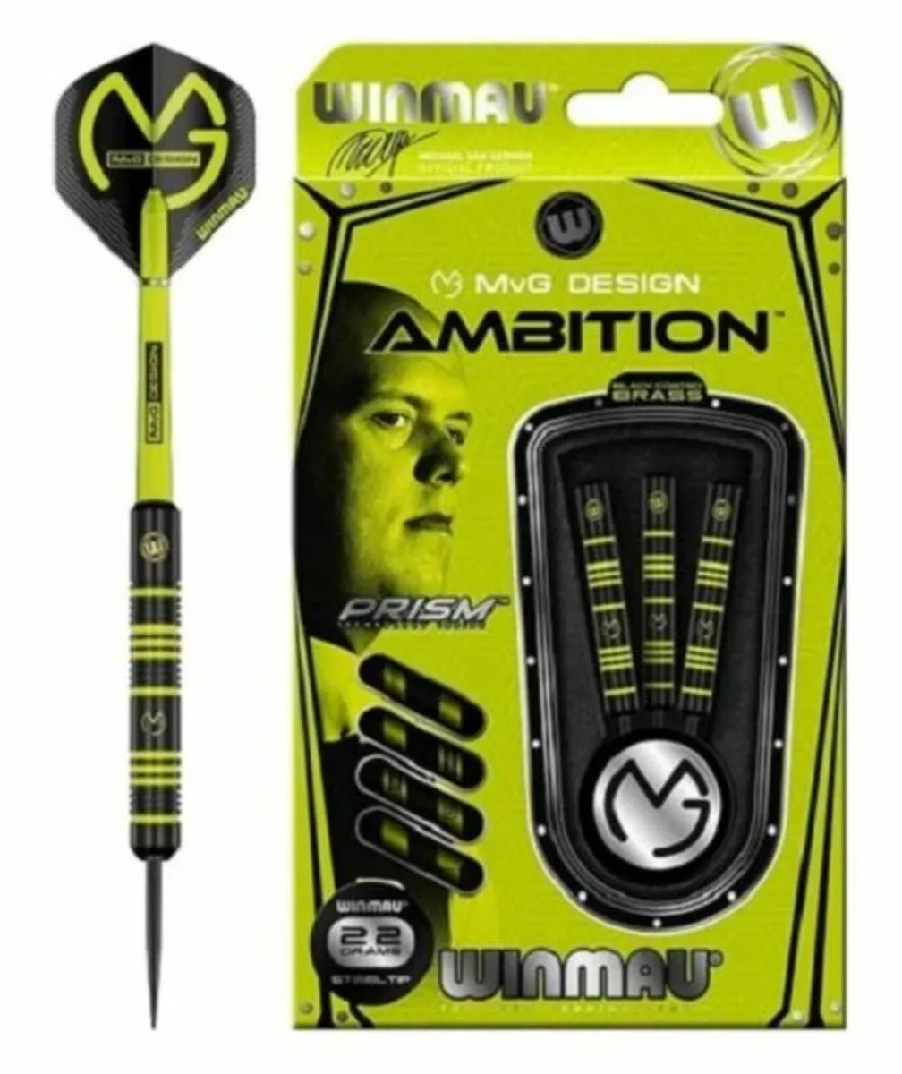 Winmau MVG Ambition Brass Darts