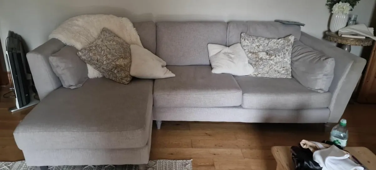L shaped sofa