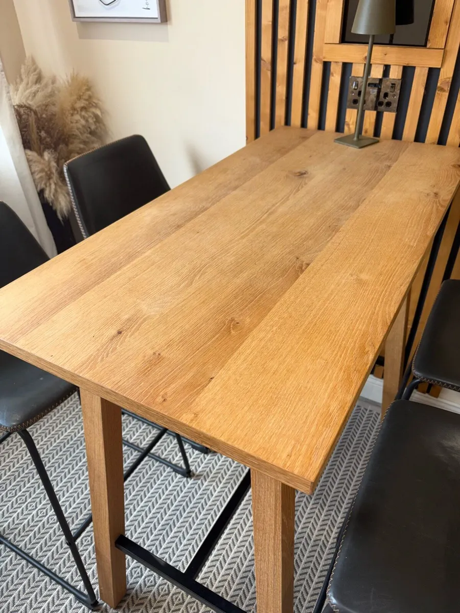 Harvey Norman high bar table - Image 2