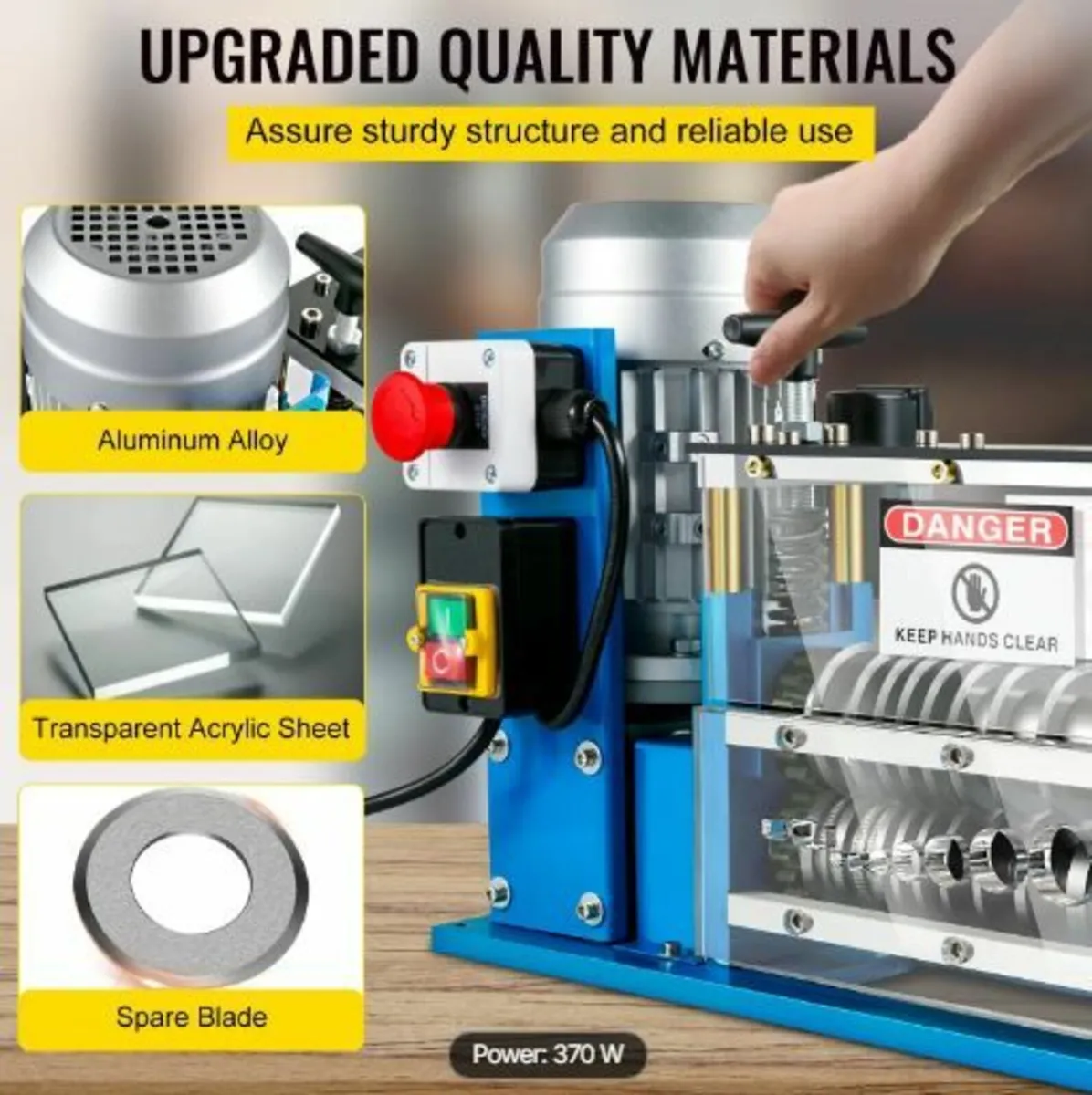 Electric Wire Stripping Machine, 1.5-38 mm - Image 2