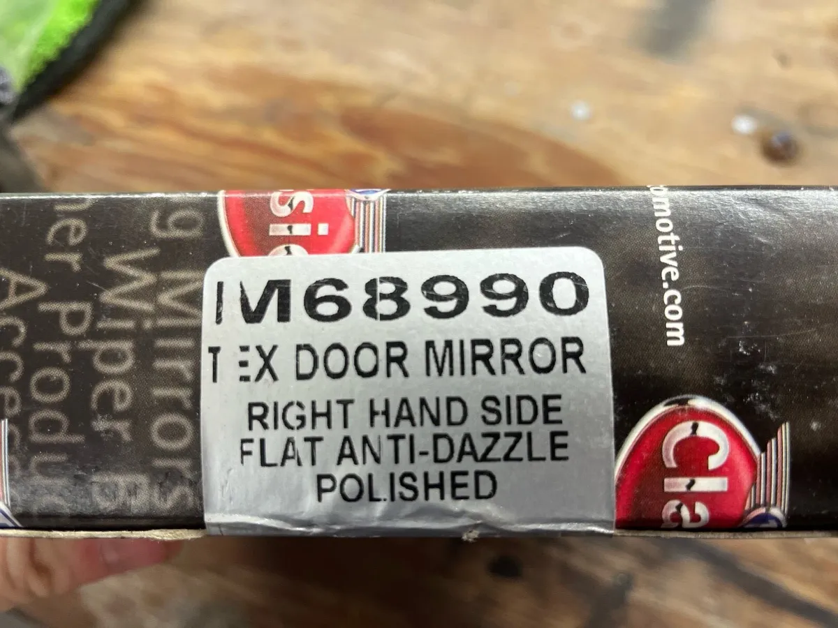 MG/MGB RH Chrome door mirror - Image 3