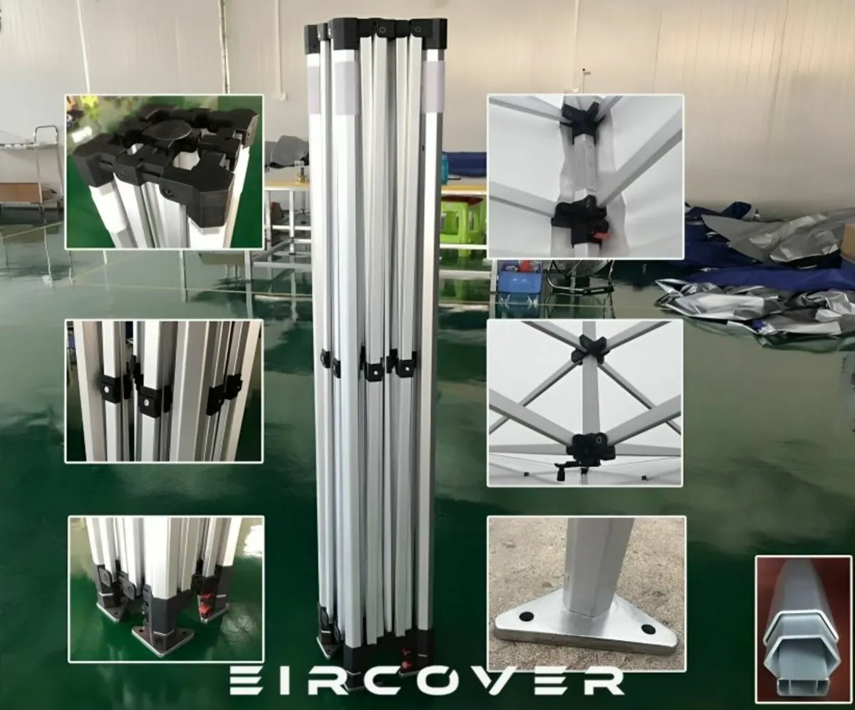 Pop Up Gazebo 3m x 4.5m (10' x 15') ALU45HEX - Image 3