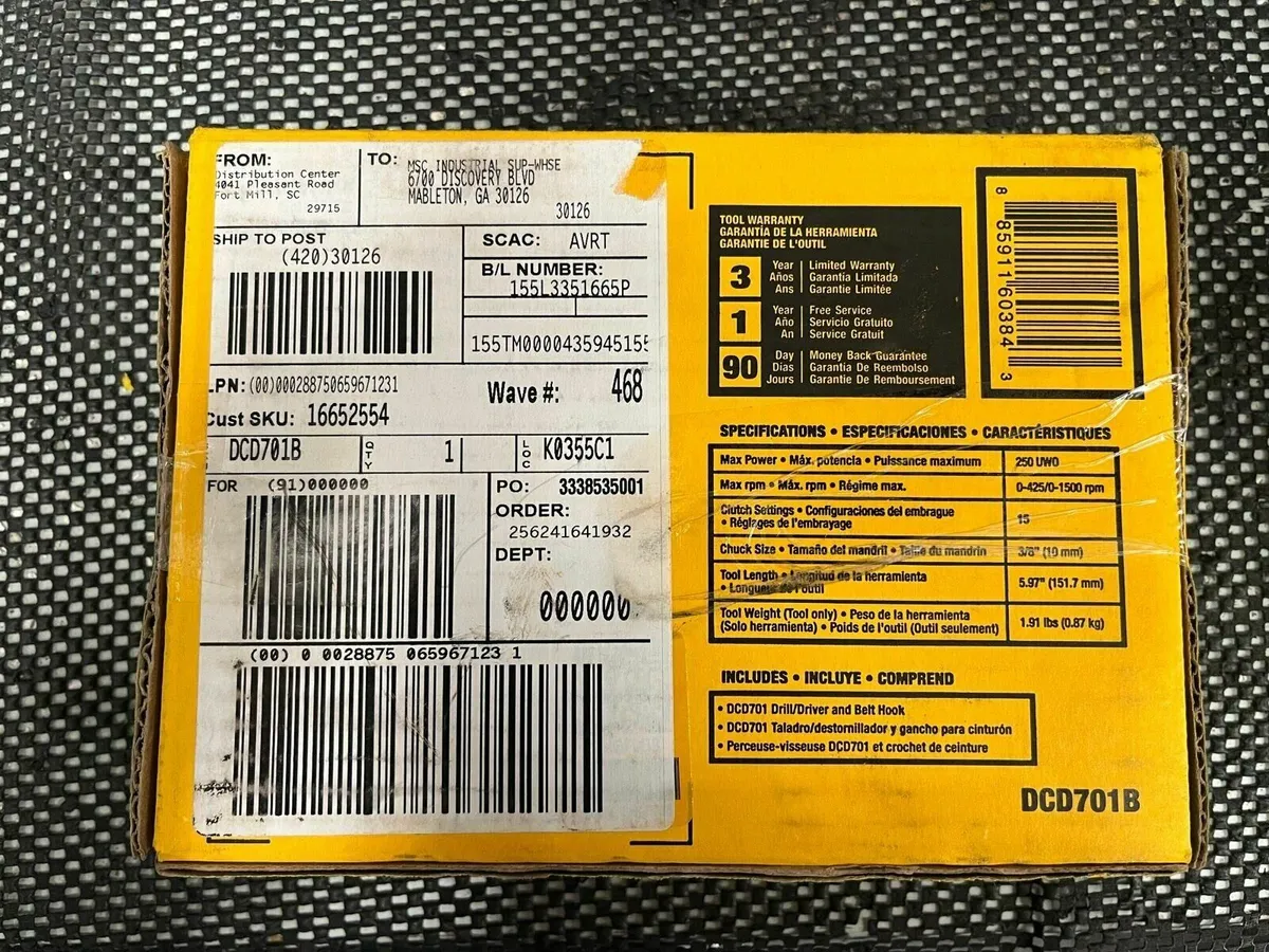 DeWalt Compact Cordless Drill - Bare - Image 2