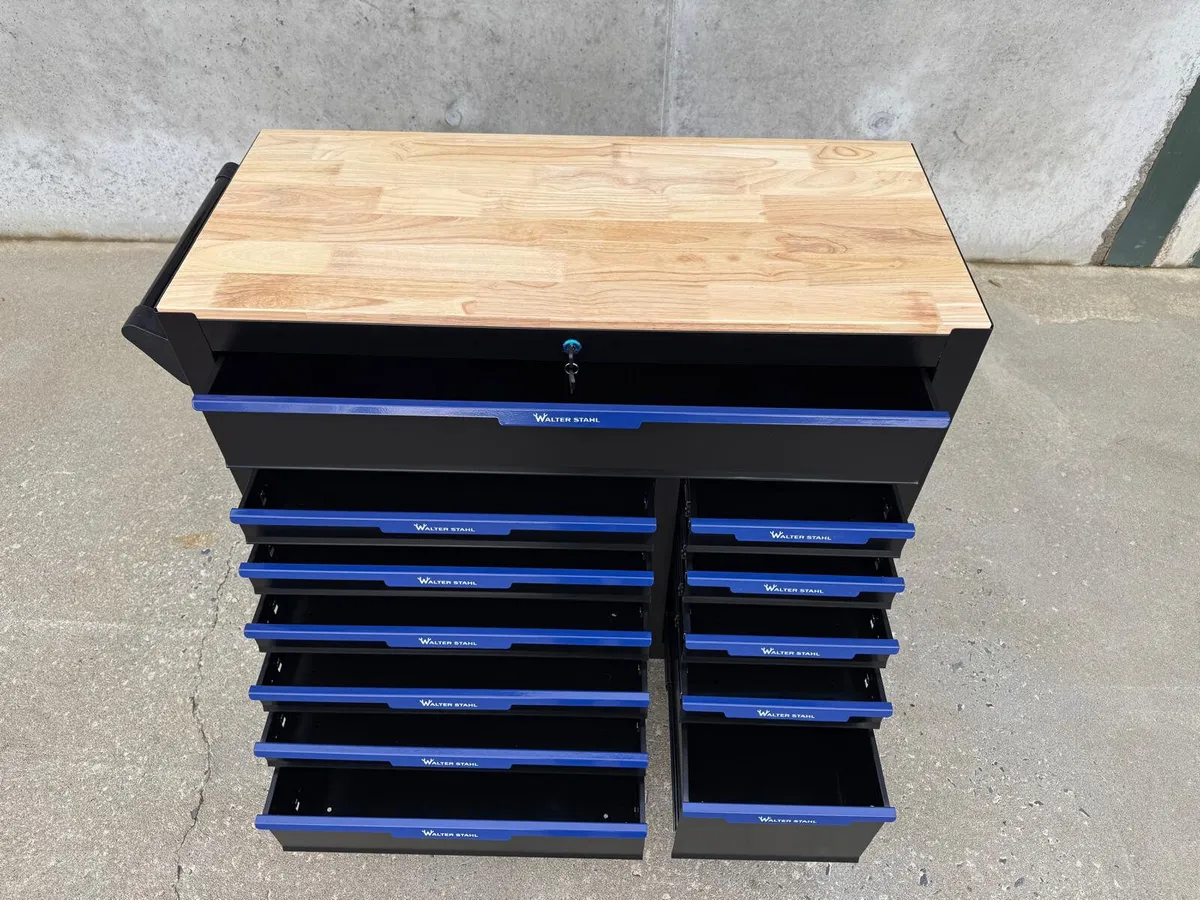 New 3.5FT 12 Drawer Tool Box **Online Auction** - Image 1