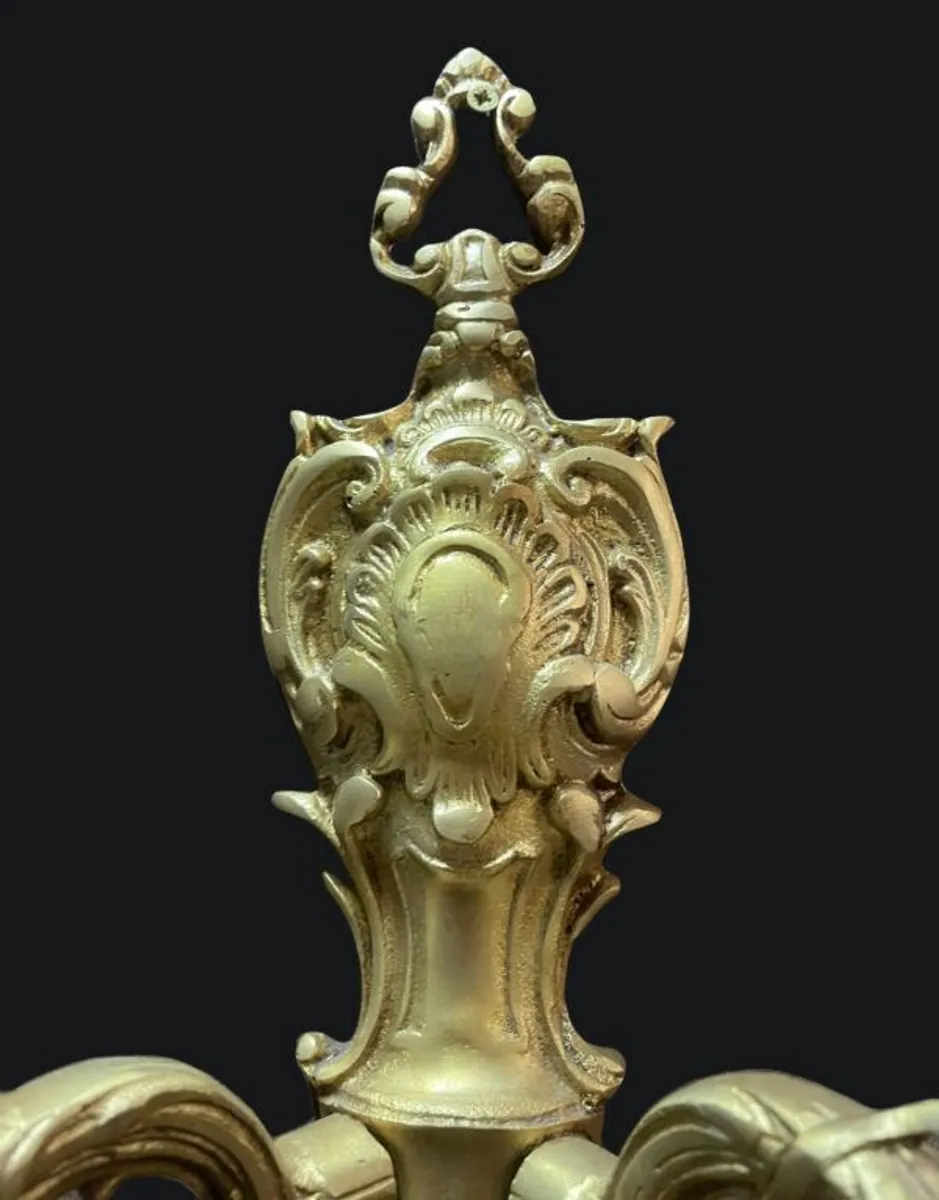 Pair of Elegant & Ornate French Wall Lights - Image 2