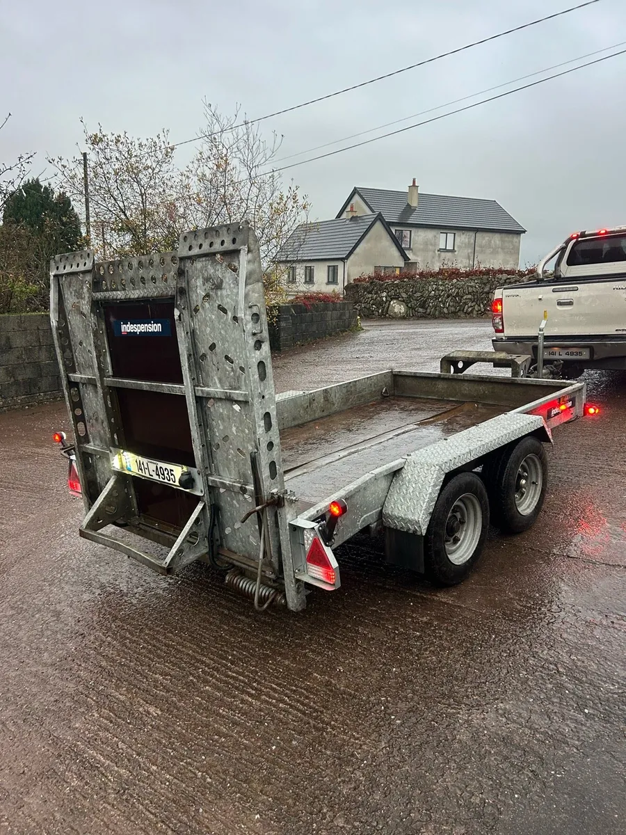10x5’6 Plant trailer 3500kg - Image 1
