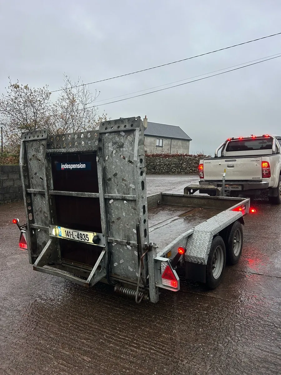 10x5’6 Plant trailer 3500kg - Image 3