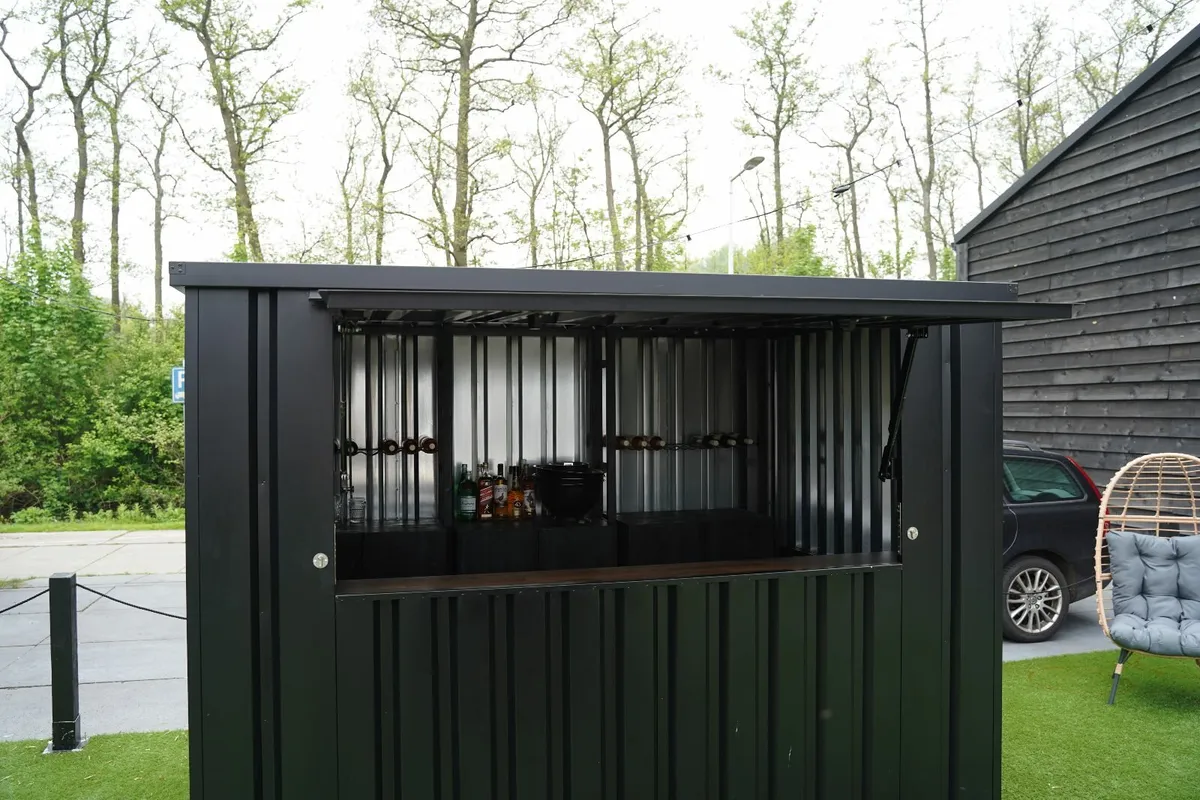 Bar Container with Serving Window - Image 3