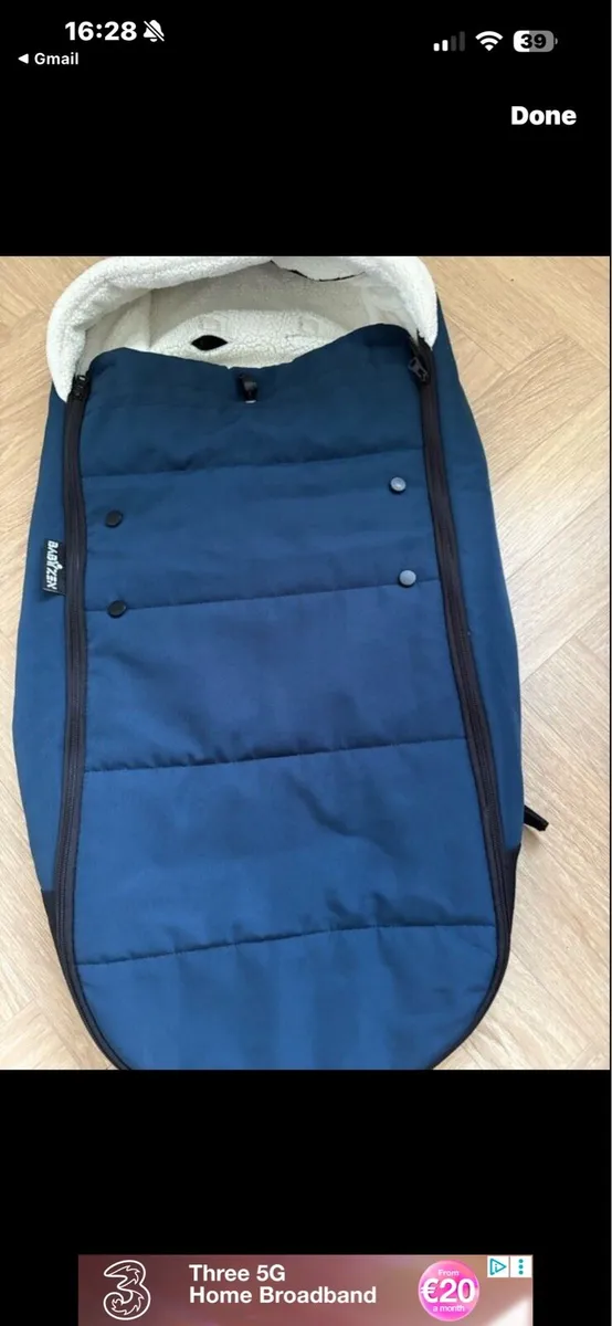 Baby Zenn yo-yo Footmuff