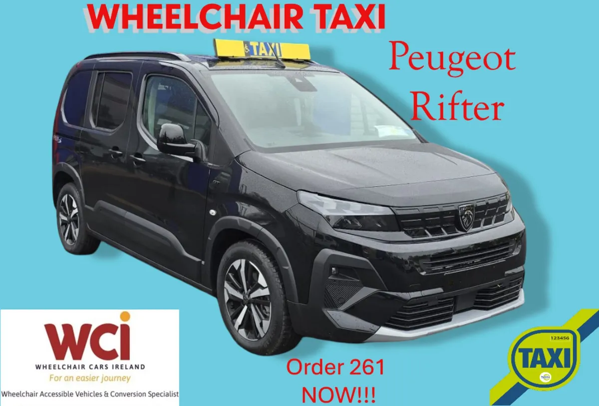 Wheelchair Taxi Peugeot Rifter