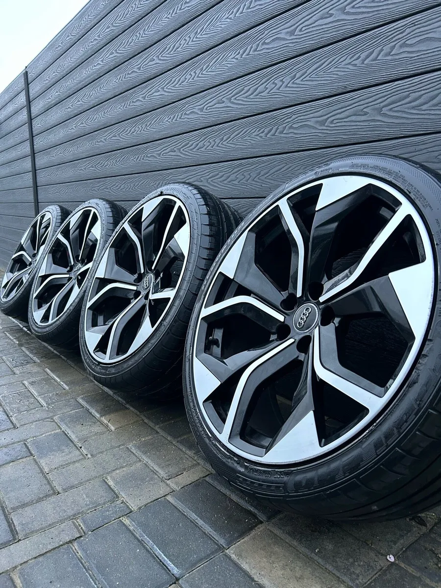 20” AUDI ALLOY WHEELS & TYRES - Image 1
