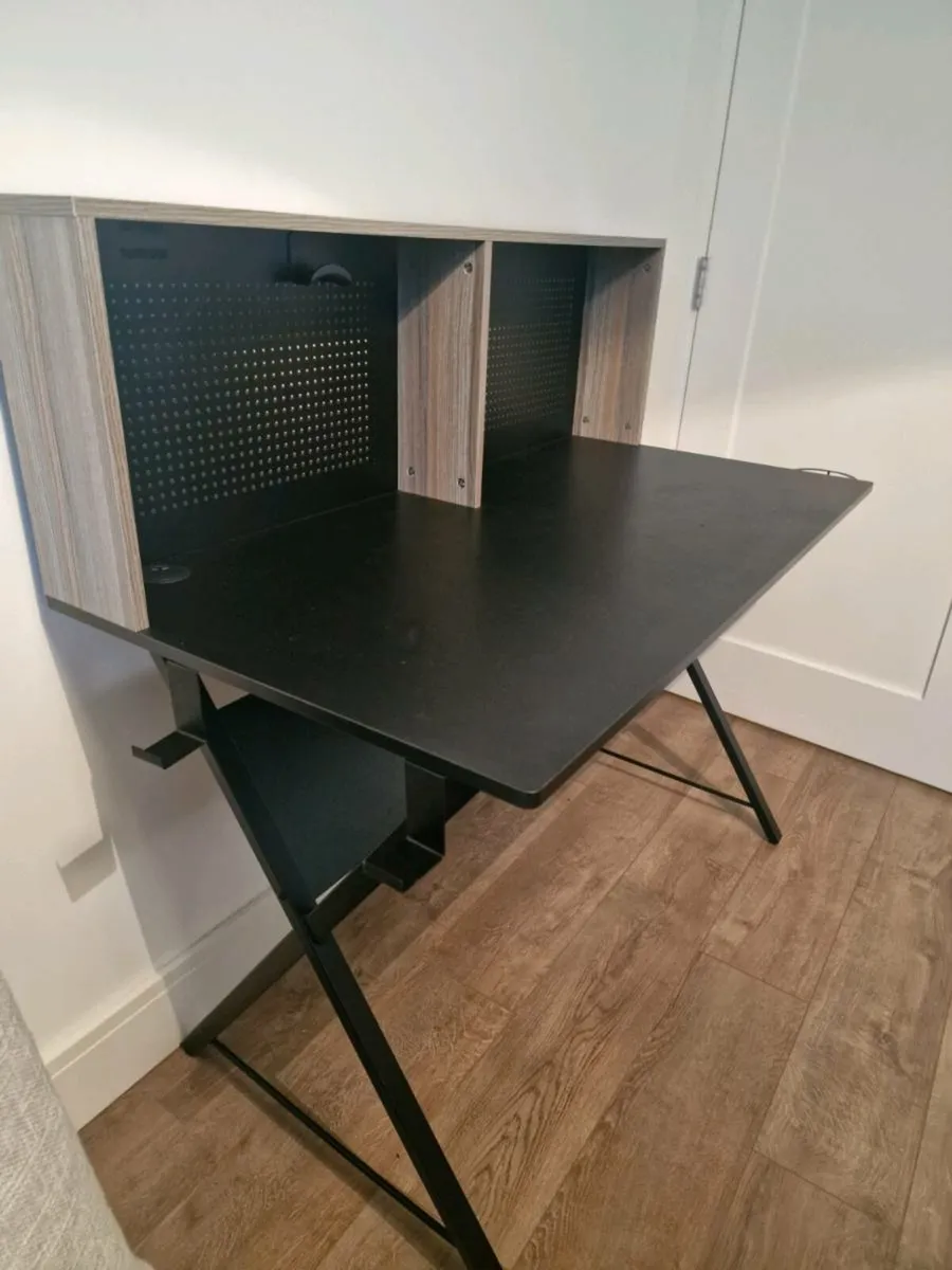 Black Wooden Desk - Image 2