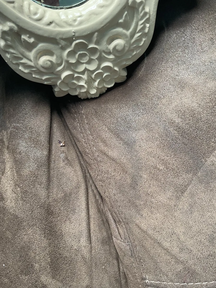 Vintage Plaster Wall Mirror - Image 4