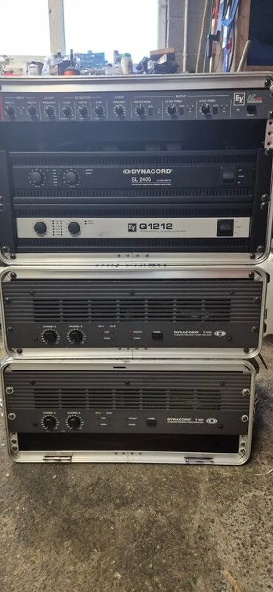 Dynacord Amps and EV one controllers. - Image 1