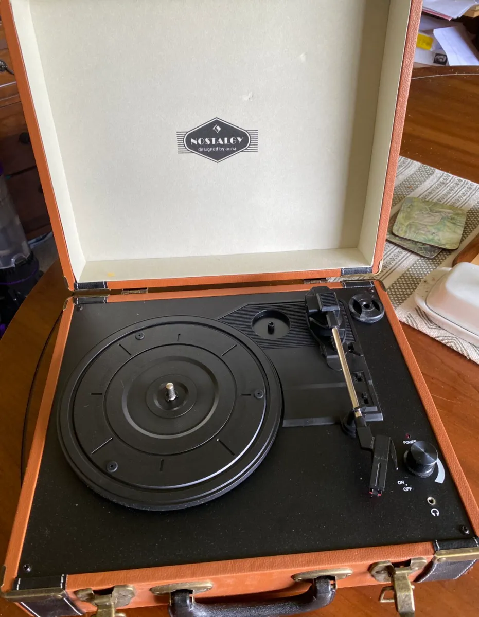 Portable record player