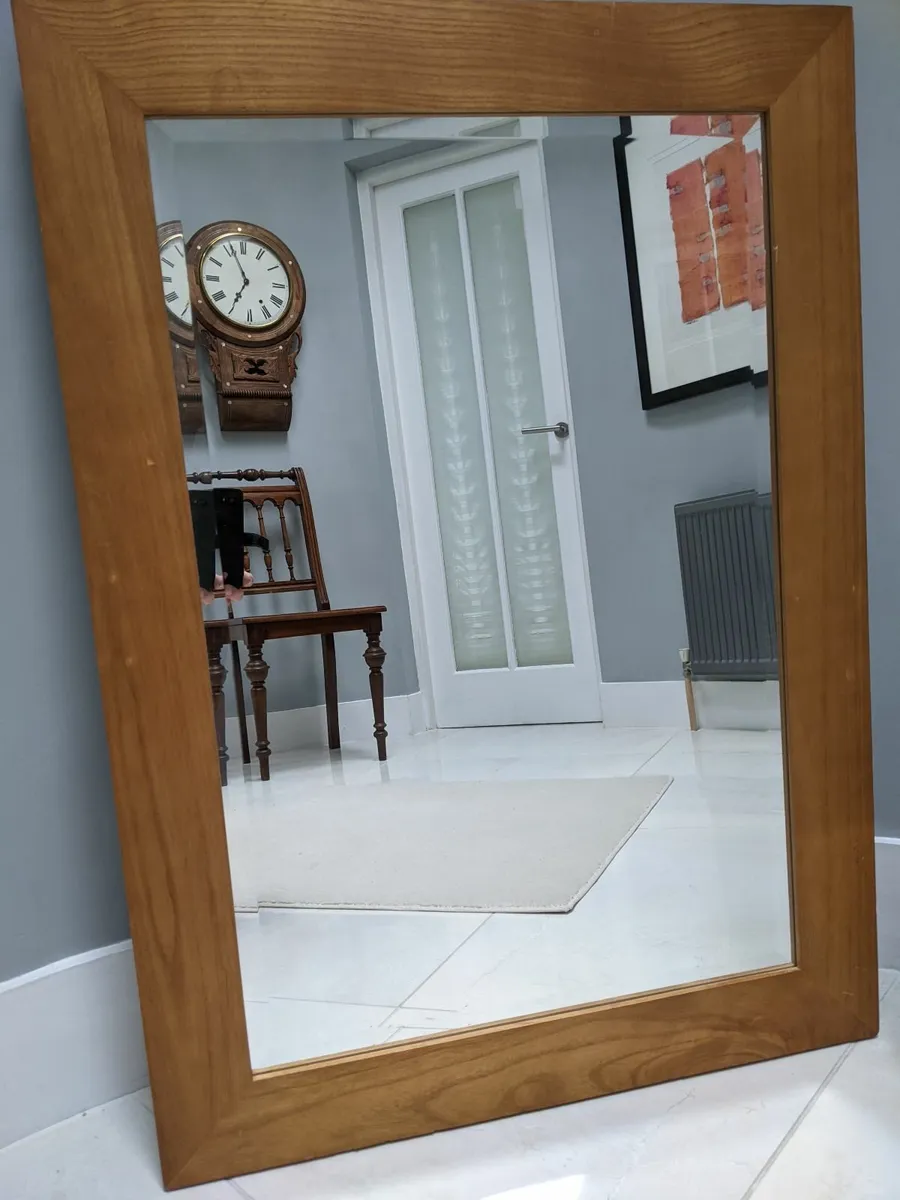 Gallery Oak Mirror - Image 2