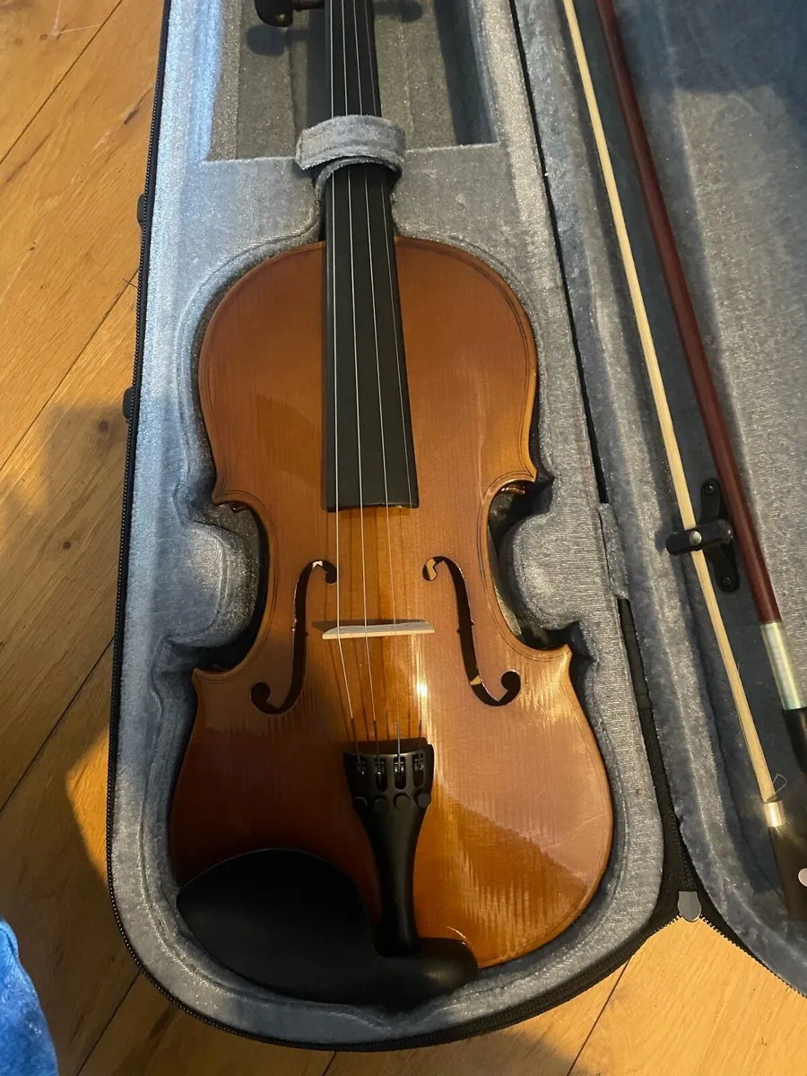 violin with case - Image 1