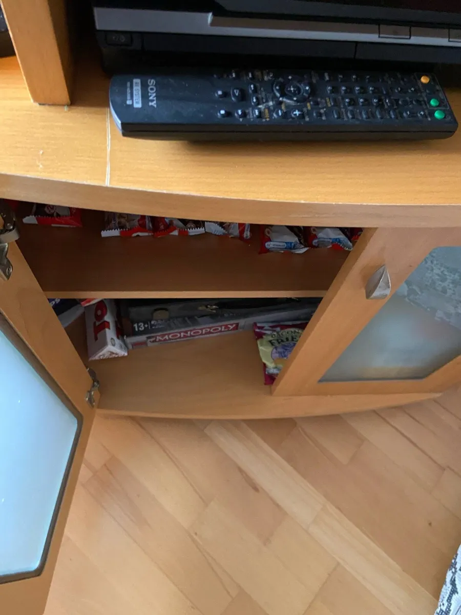 Beech TV corner unit - Image 2