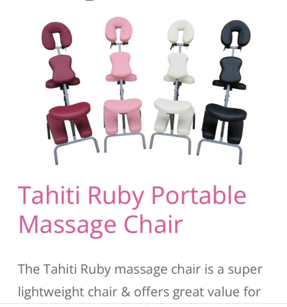 Masssge Chair - for Professional Use - Image 3