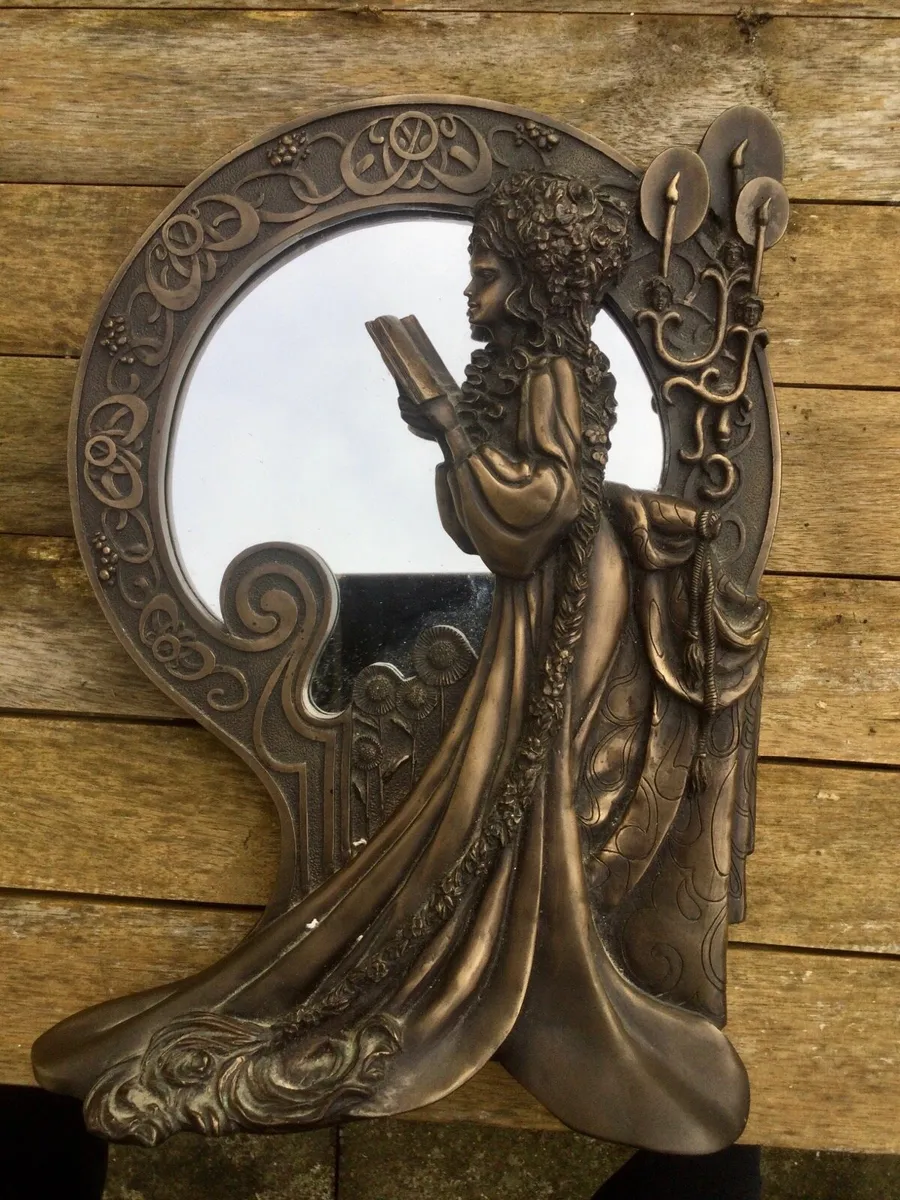 Vintage Standing Mirror - Image 2