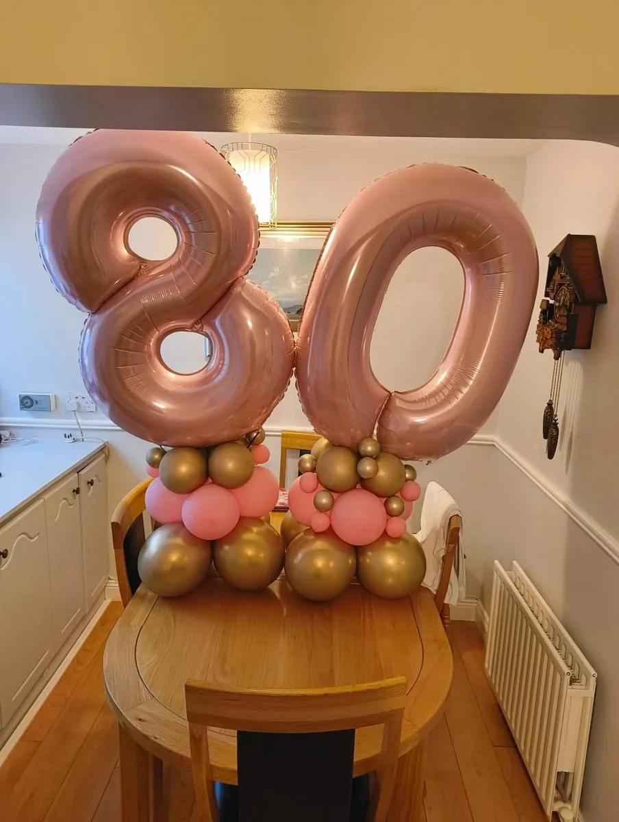 free 80th party ballons - Image 1