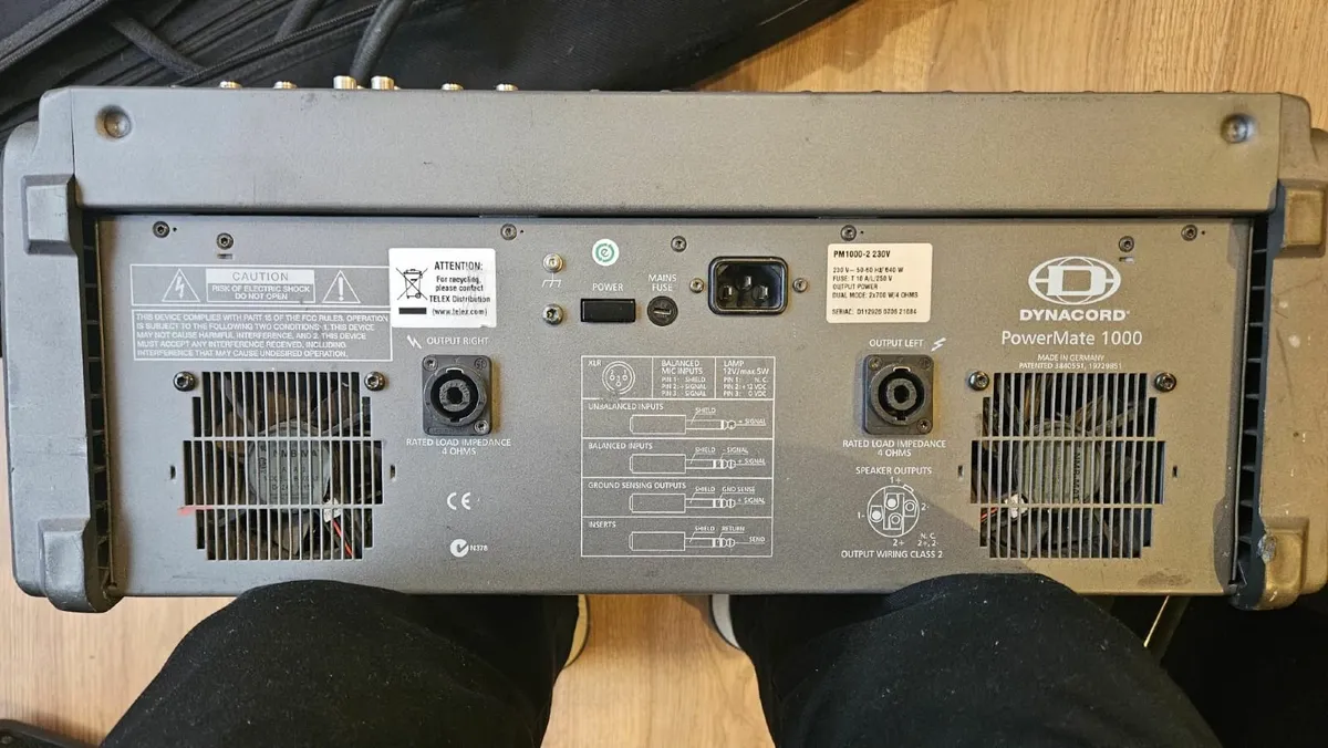 Full PA System For Sale €1,000 - Image 3