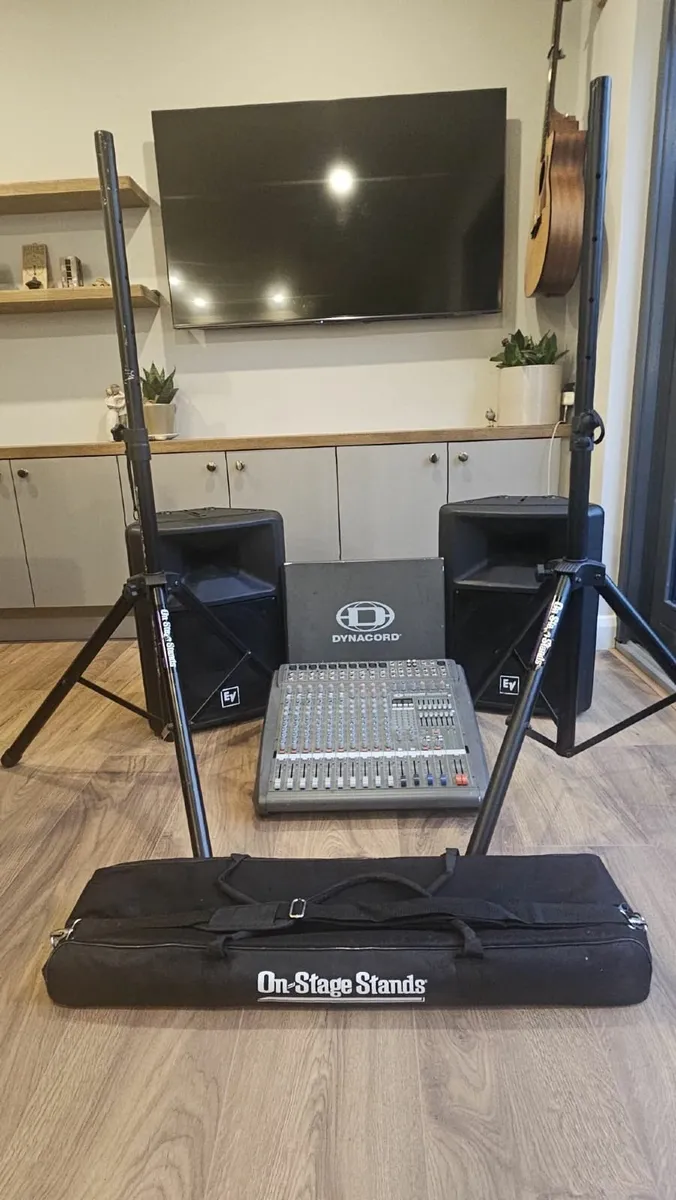 Full PA System For Sale €1,000 - Image 1