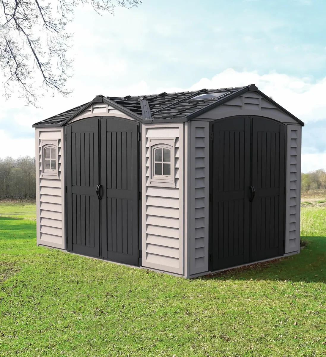 Apex Pro PLUS 10.5×8 Vinyl Sheds Maintenance-Free - Image 3