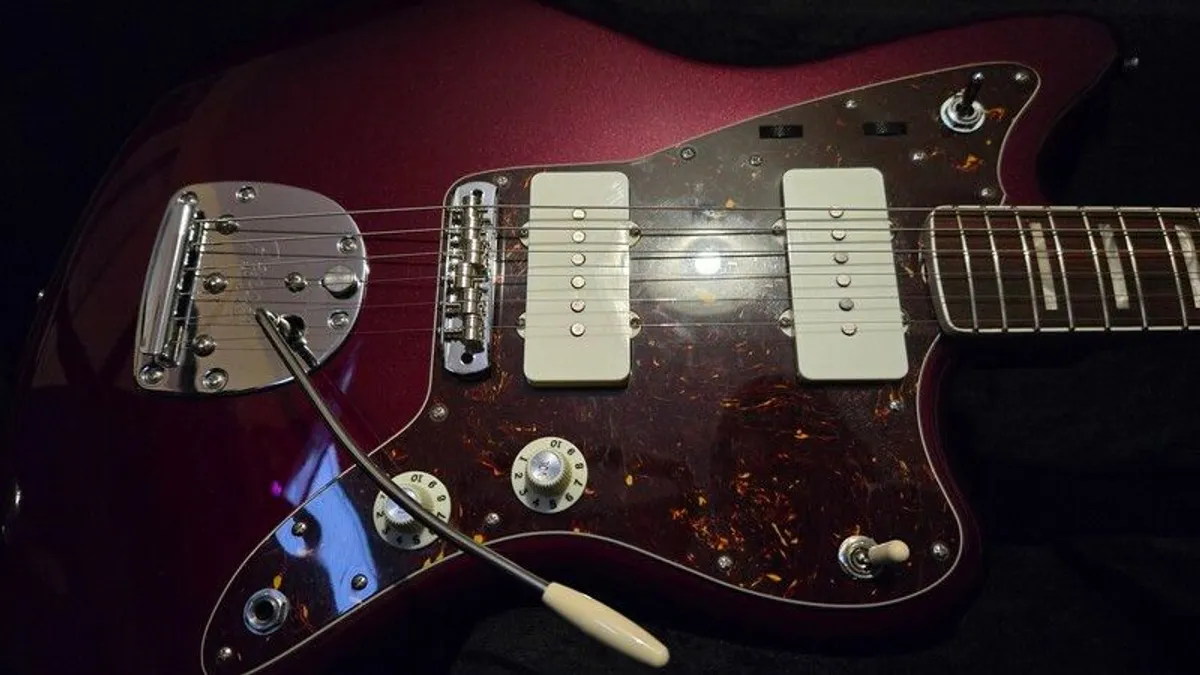 Fender TVL Oxblood Jazzmaster - Image 2