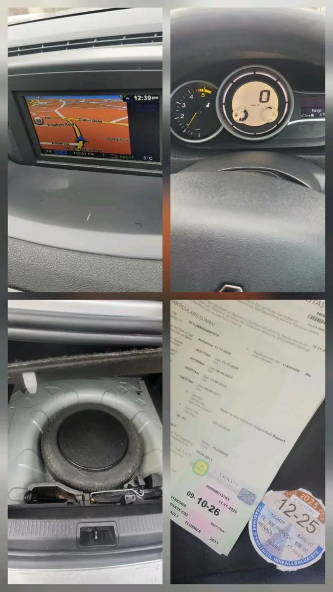 Renault Fluence TT 1.5tdi  Nct 10/26 & Tax 12/25 - Image 3