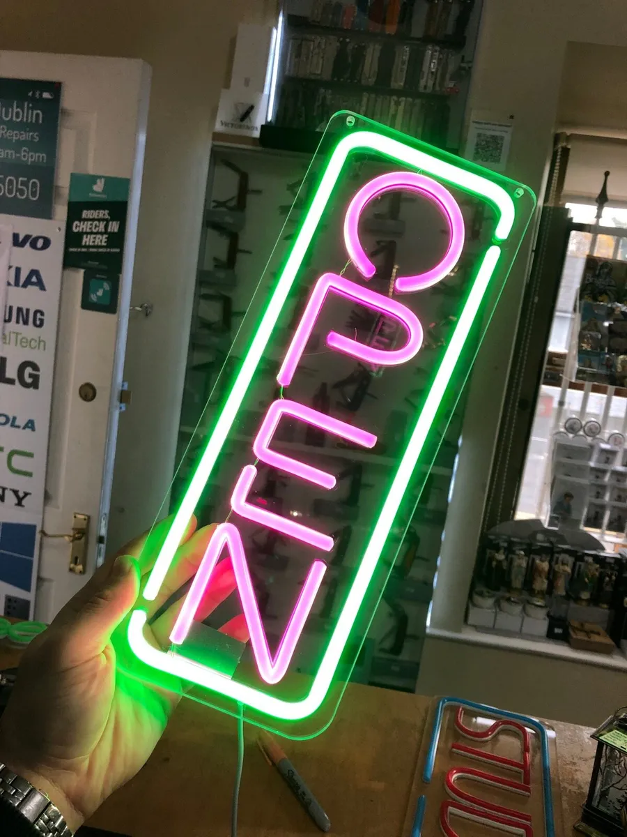OPEN NEON sign for Businesses and Shops - Image 1