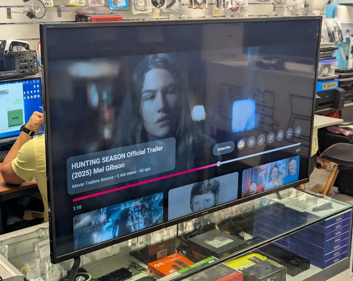 Sharp 50BJ5K 50" 4K Ultra HD Smart LED TV - Image 1