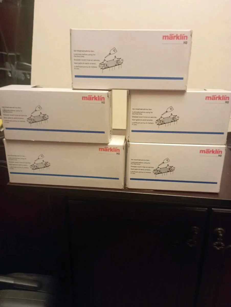 GEMMAN MARKLIN LOCOMOTIVE HO WAGGONS 1-87 SCALE - Image 2