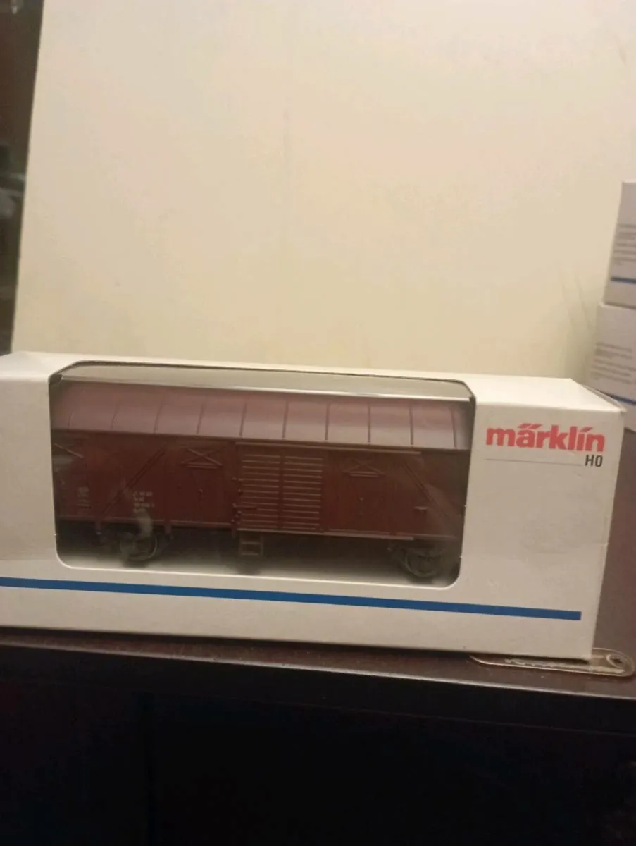 GEMMAN MARKLIN LOCOMOTIVE HO WAGGONS 1-87 SCALE - Image 3